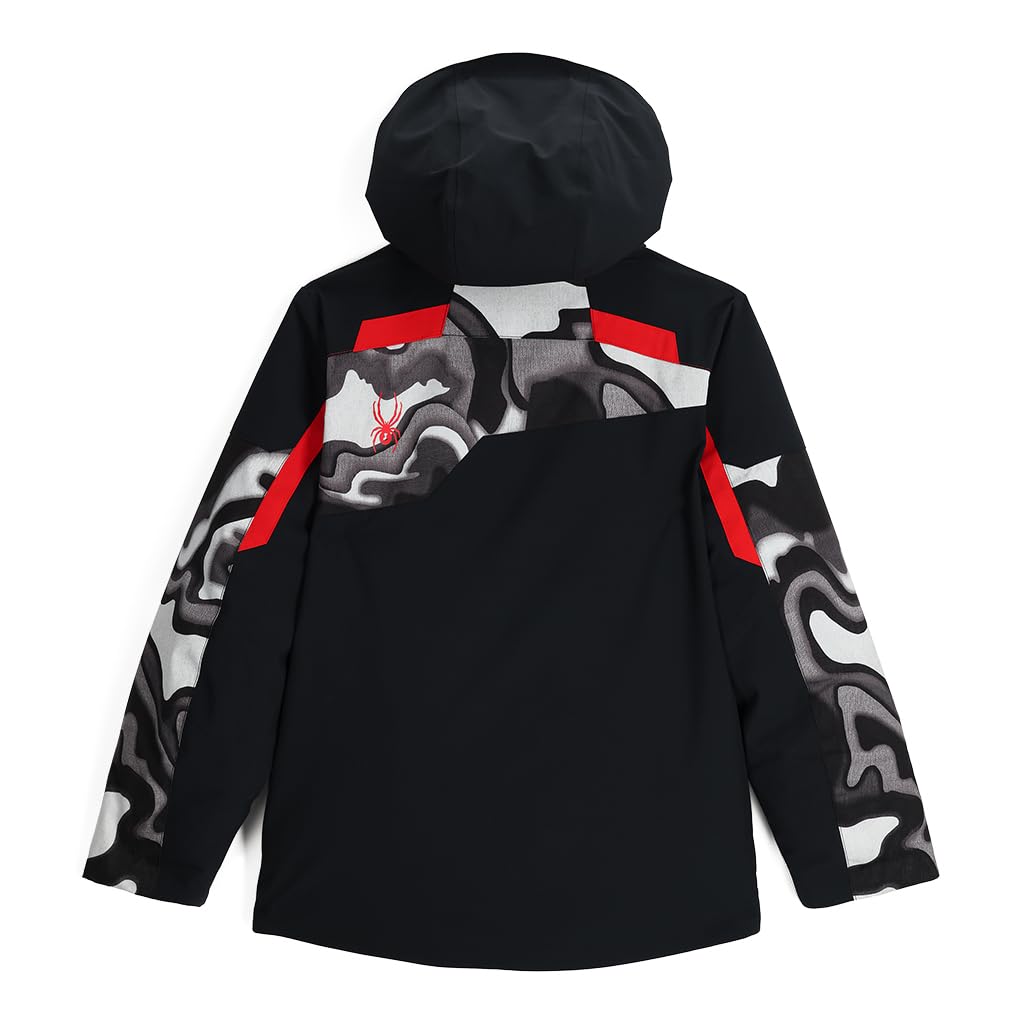 Spyder Boys Leader Insulated Ski Jacket - Waterproof Winter Coat for Kids - Warm Snow Jacket for Skiing, Snowboarding & Outdoor Activities