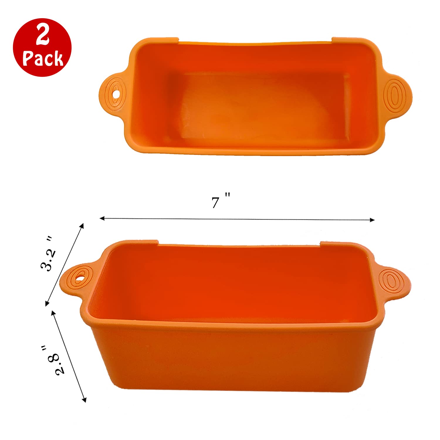 2 Pack Reusable Silicone Grease Cup Liners for Blackstone 36/28/22/17 Inch Griddles - Eco-Friendly Replacement for Aluminum Foil Drip Trays, Orange (Perfect for Outdoor BBQs, Camping & Backyard Cooking)