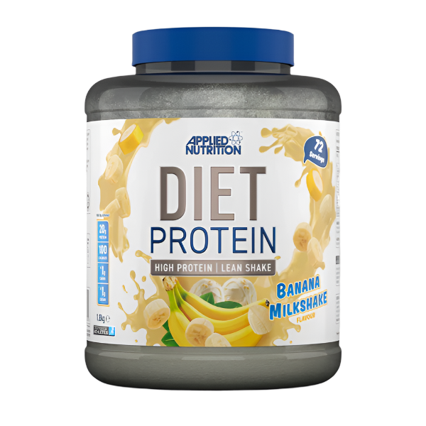 Applied Nutrition Diet Whey Protein Powder 1.8kg (4lb) - High Protein Low Carb Lean Muscle Shake for Weight Loss & Management | Perfect for Post-Workout Recovery & Healthy Meal Replacement
