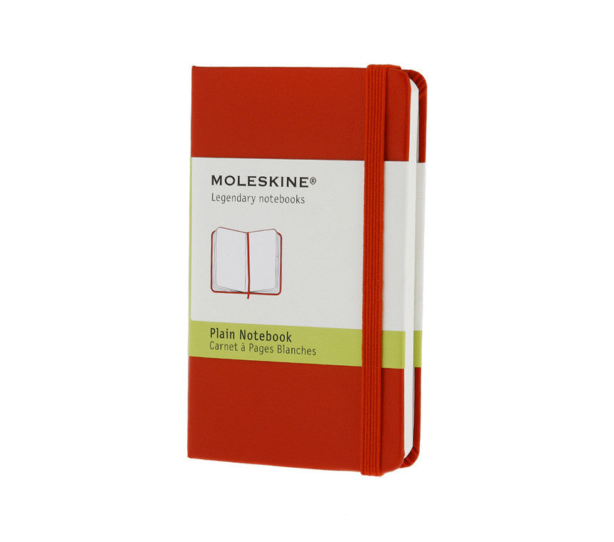 Premium Moleskine Colored Plain Notebook - Extra Small Hard Cover Journal for Writing, Sketching & Note Taking - Perfect for Travel, School & Office Use