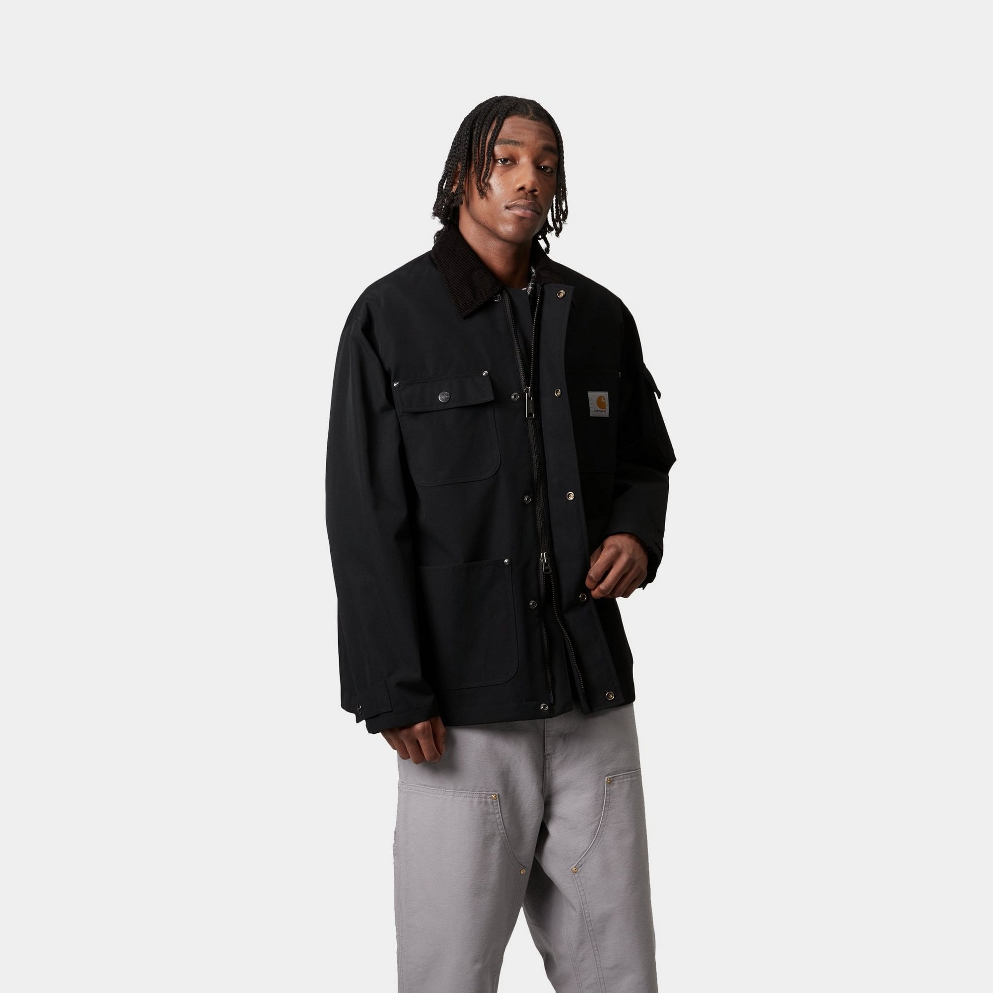 Clapton Jacket for Men - Premium Black Outerwear | Waterproof Windbreaker for Hiking, Travel & Outdoor Adventures