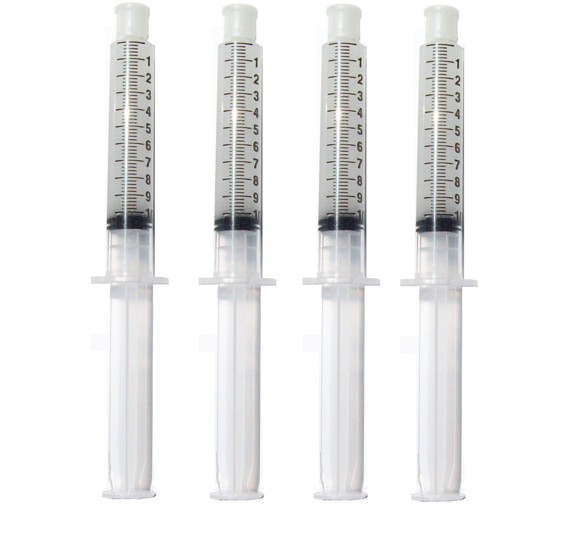 Professional Teeth Whitening Gel with 35% Carbamide Peroxide - Dental Bleaching Syringe Kit (40ml, 4 Pcs) for Brighter Smile at Home | Perfect for Sensitive Teeth & Coffee/Tea Stains Removal