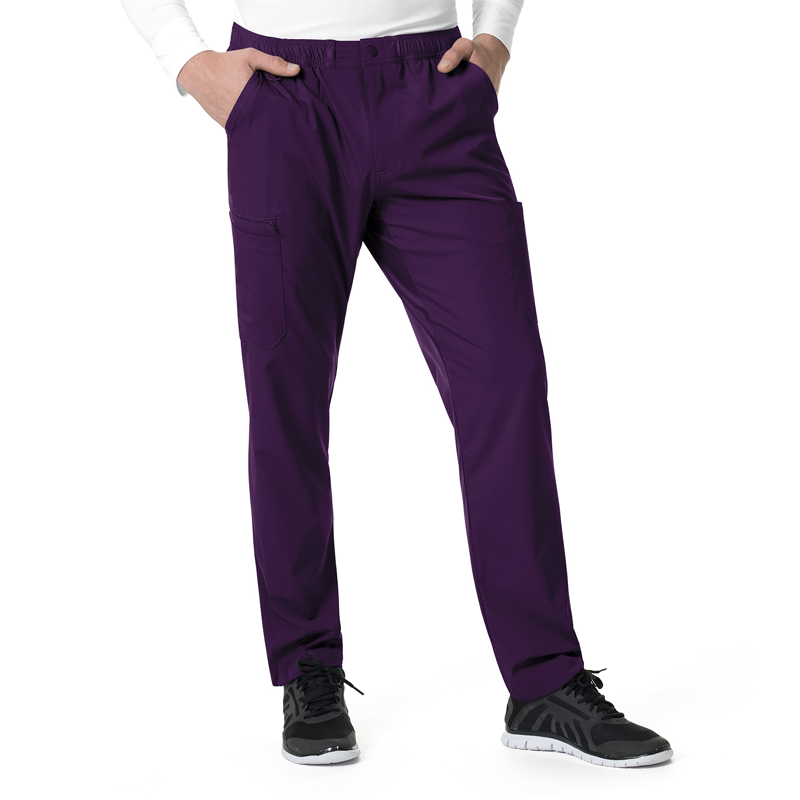 Carhartt Men's Cargo Work Pants - Durable Utility Pants with Multiple Pockets for Construction, Hiking & Outdoor Activities