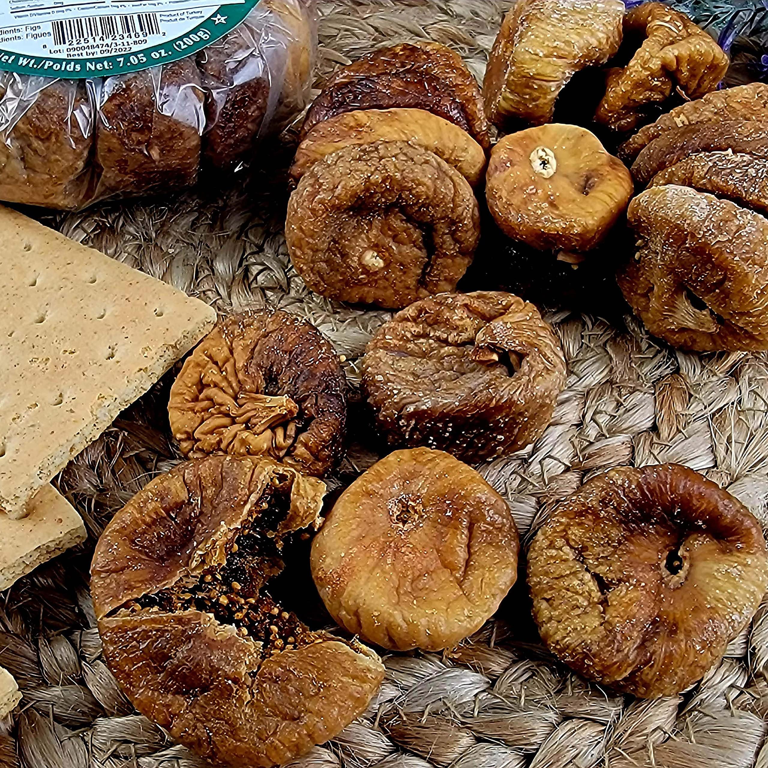 Organic Dried Figs - No Sugar, Vegan Snack, High Fiber | Healthy On-the-Go Treat