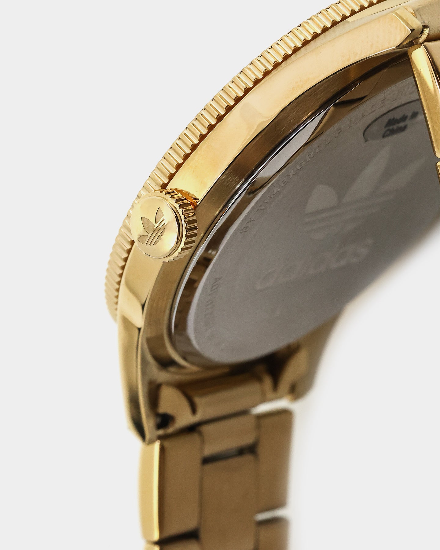 Adidas Edition Three 42MM Gold/Gold Smartwatch - Stylish Fitness Tracker with Heart Rate Monitor for Men & Women - Perfect for Running, Gym & Daily Wear