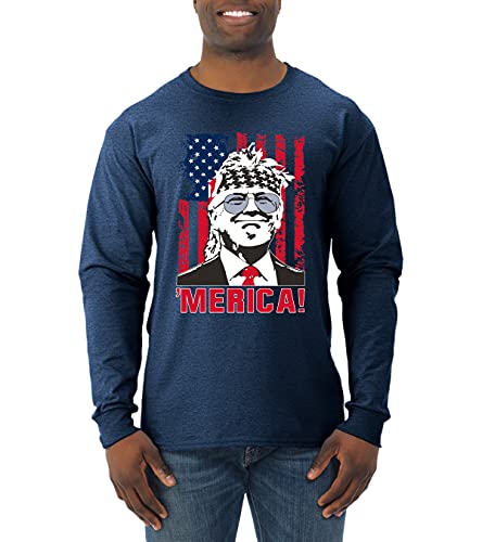Vintage Heather Navy Merica