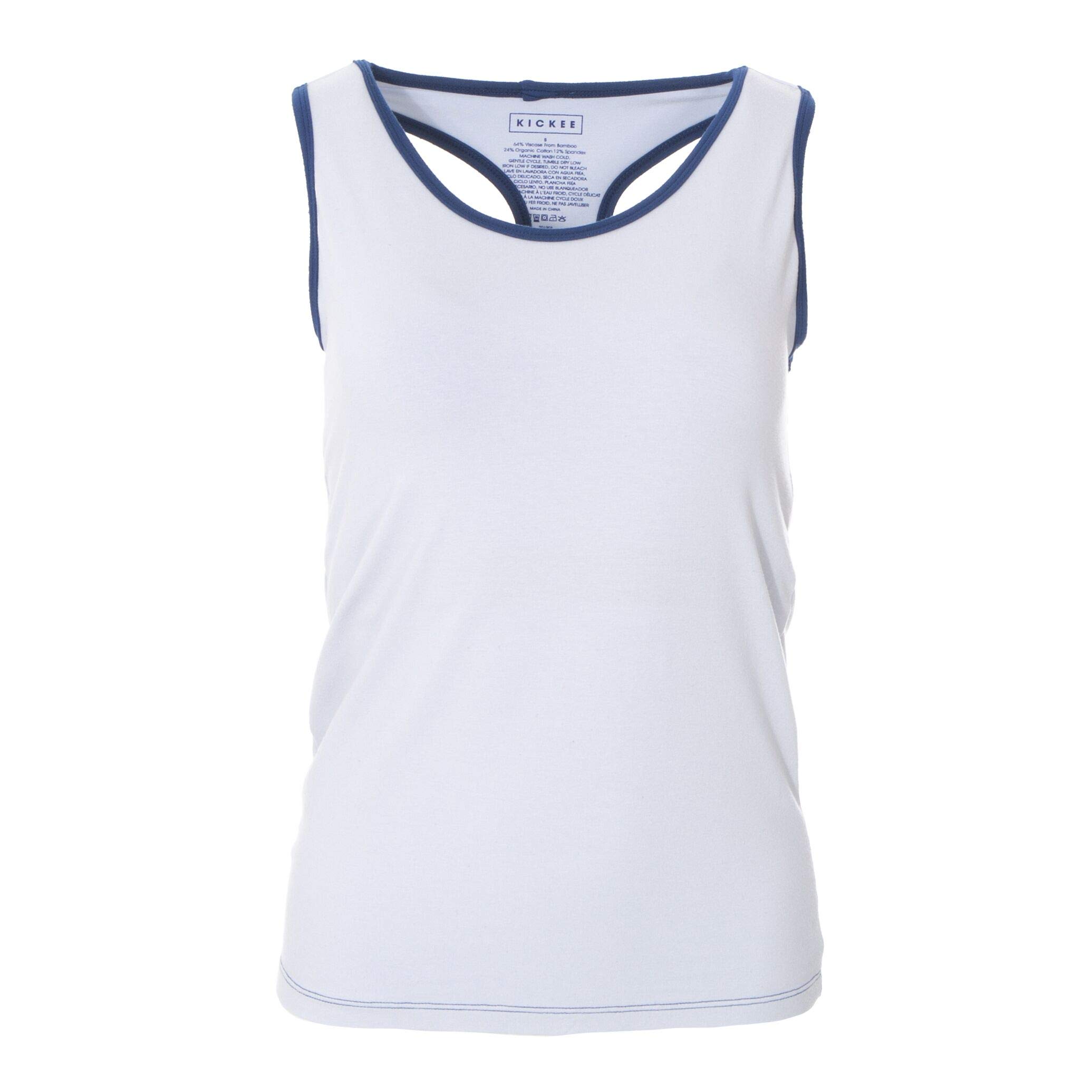 KicKee Women's Solid Performance Jersey Tank Top - Breathable, Moisture-Wicking Workout Shirt for Yoga, Running & Gym | Comfortable Athletic Wear for Women