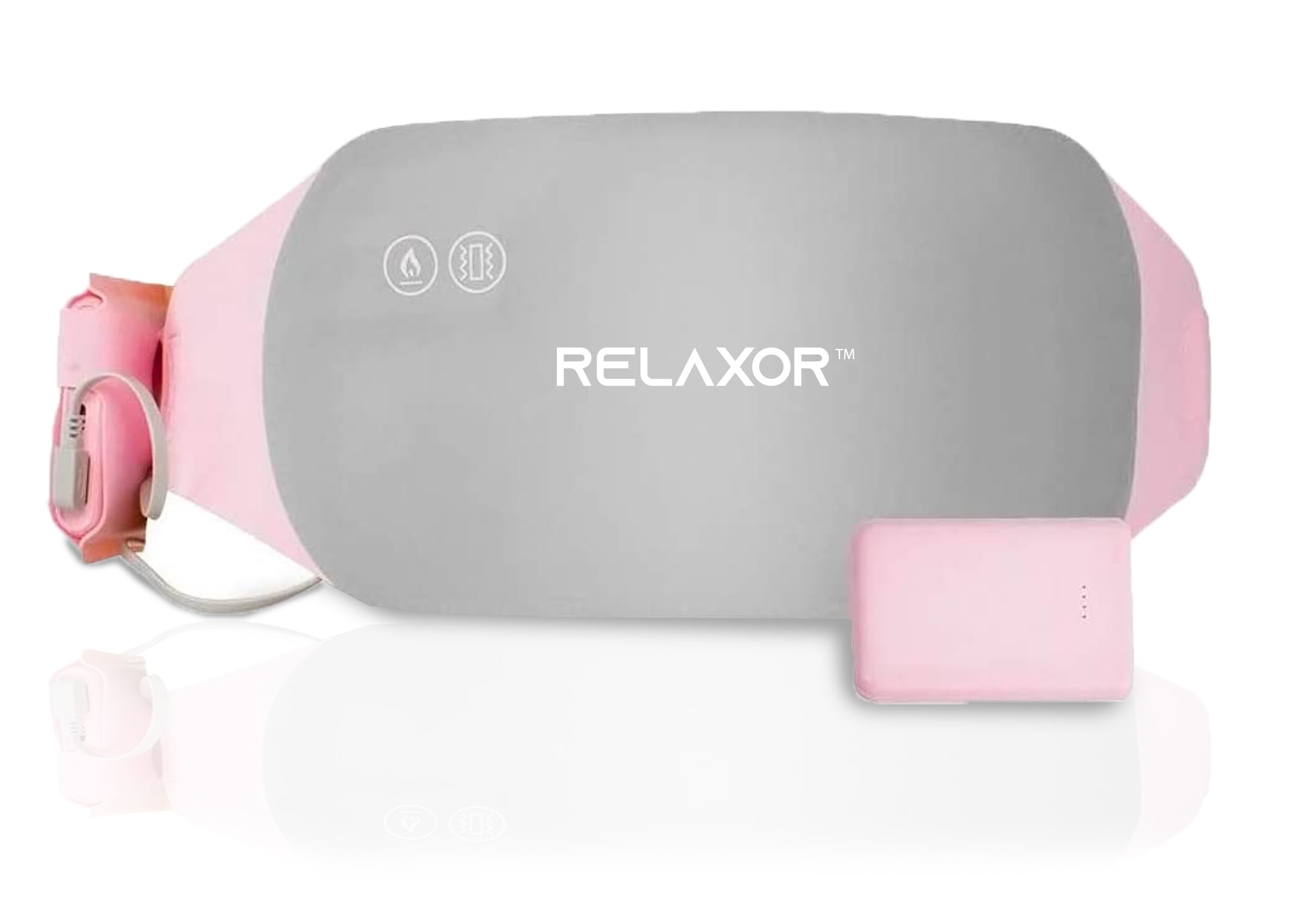 Relaxor Heating Pad for Back Pain Relief - Electric Heating Pad with Auto Shut-Off, Soft Fleece Cover - Perfect for Muscle Pain, Cramps & Arthritis - Home, Office & Travel Use