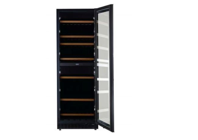 Brandt CB377V 153 Bottle Capacity Wine Cooler Refrigerator - Perfect for Home Bars, Restaurants, and Wine Storage