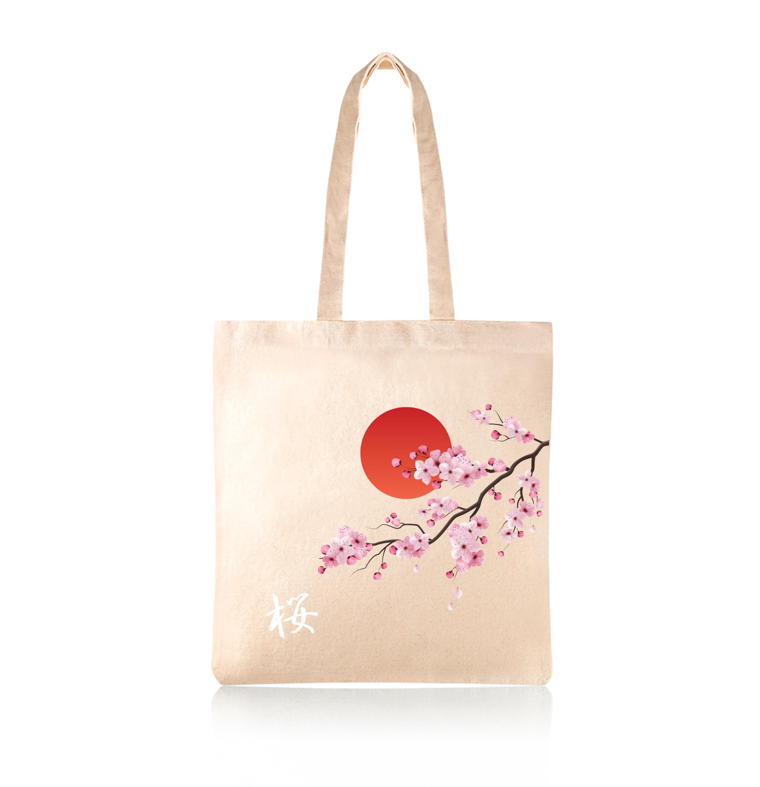 Eco-Friendly Canvas Tote Bag for Women - 100% Organic Cotton Reusable Shopping Bag, College Backpack Alternative, Perfect for Work, Travel & Beach Day Essentials | Sustainable Fashion Accessory for Everyday Use