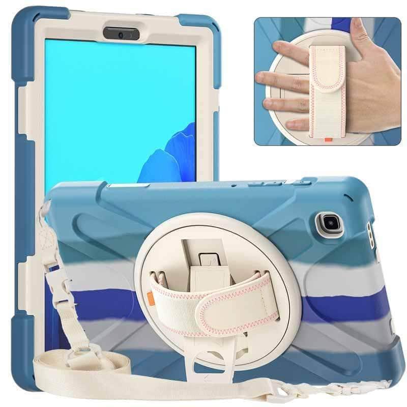 Samsung Galaxy Tab A7 Lite 2021 Shockproof Rugged Case - Heavy Duty Protective Cover for Kids & Travel - Drop Proof, Scratch Resistant, Military Grade Protection for Tablet