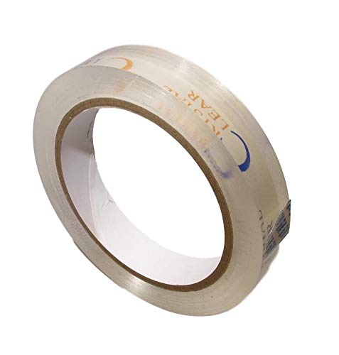 GGR Supplies T.R.U. LP-20CC Clear Book Repair Tape - 1 Inch x 72 Yards (72-Pack) - Ideal for Library Books, Textbook Protection & Document Preservation