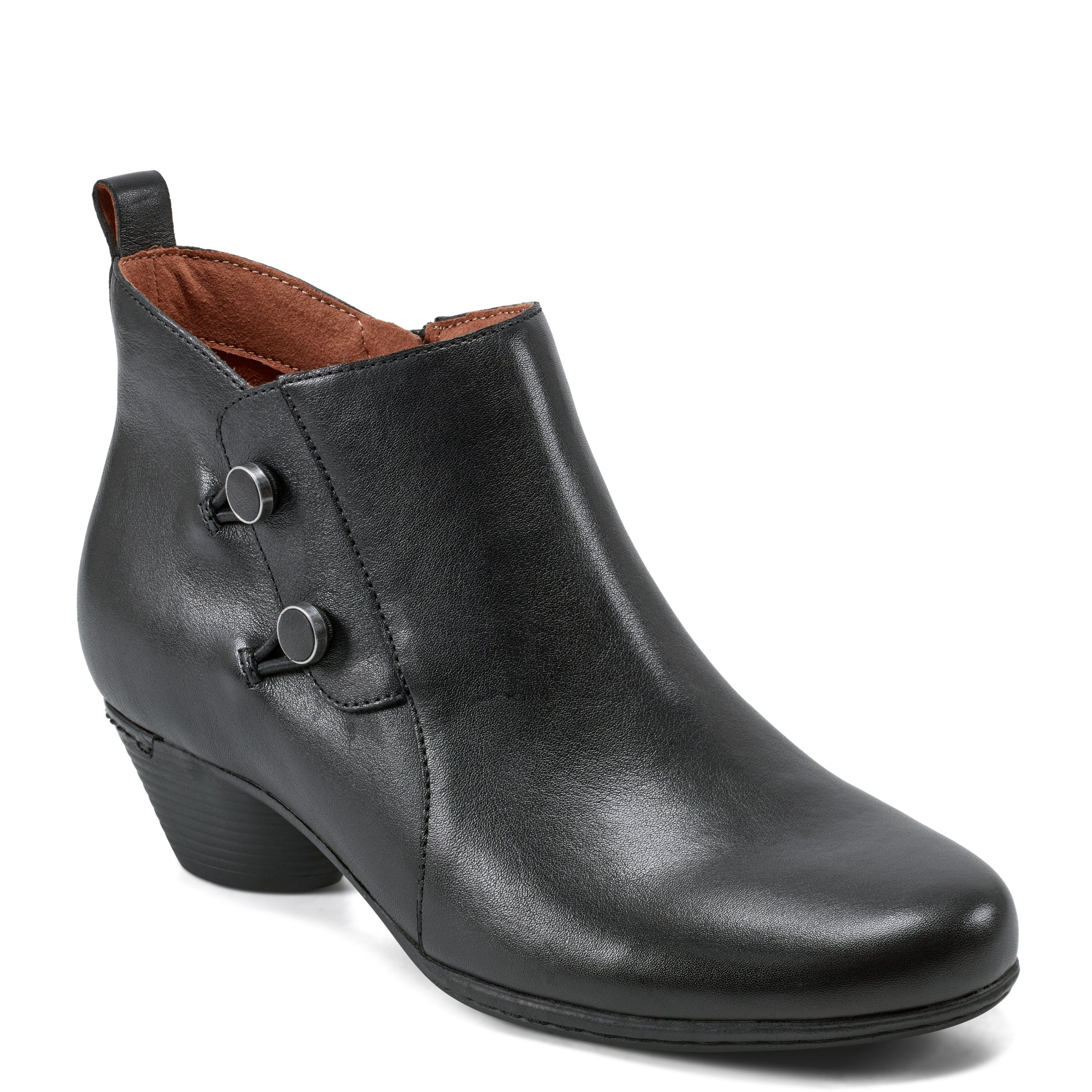 Women's Larsa Casual Booties - Comfortable Ankle Boots for Fall & Winter | Stylish Slip-On Shoes for Women | Perfect for Office, Travel & Everyday Wear