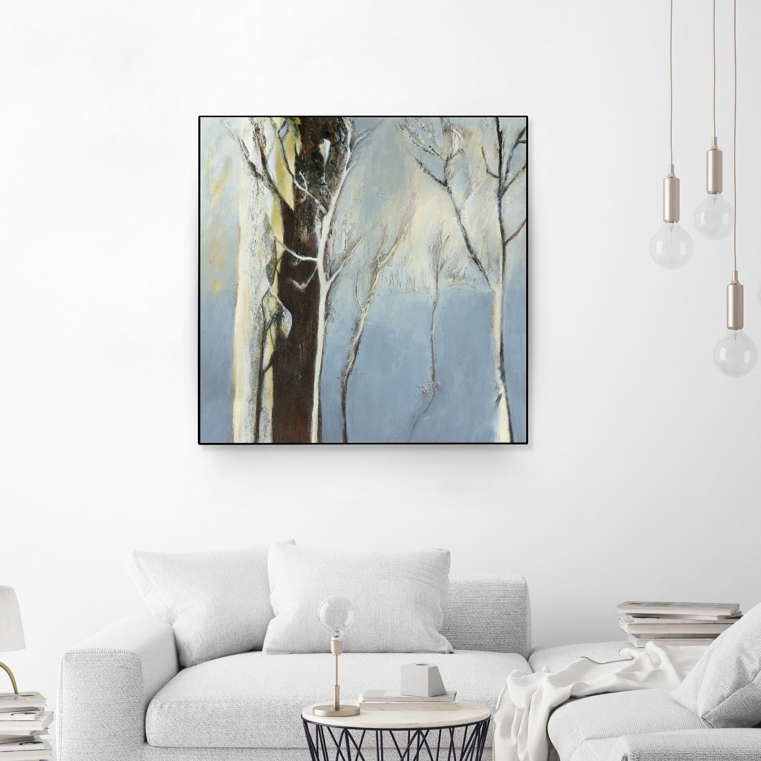 Contemporary Forest 2 - Modern Wall Art Canvas Print for Home & Office Decor | Perfect for Living Room, Bedroom, or Office Space