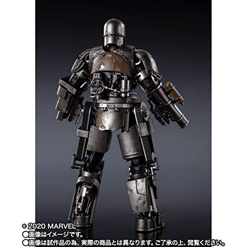 S.H.Figuarts Iron Man Mark 1 - Birth of Iron Man Edition Action Figure - Collectible Marvel Superhero Toy for Display & Play