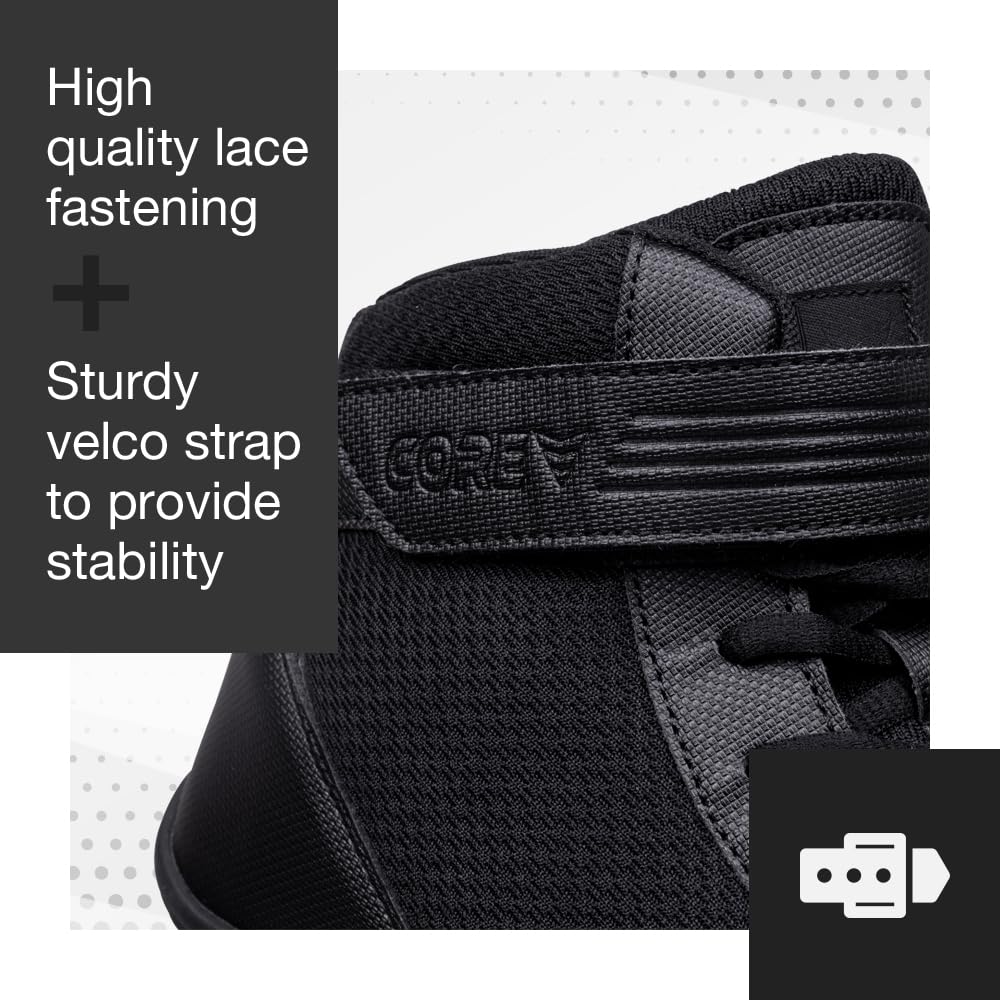 CORE Wrestling Shoes for Men, Women & Kids – High Traction, Durable Combat Sports Footwear for Wrestling, Boxing, Weightlifting & Bodybuilding – Lightweight Gym Shoes for Training & Competition