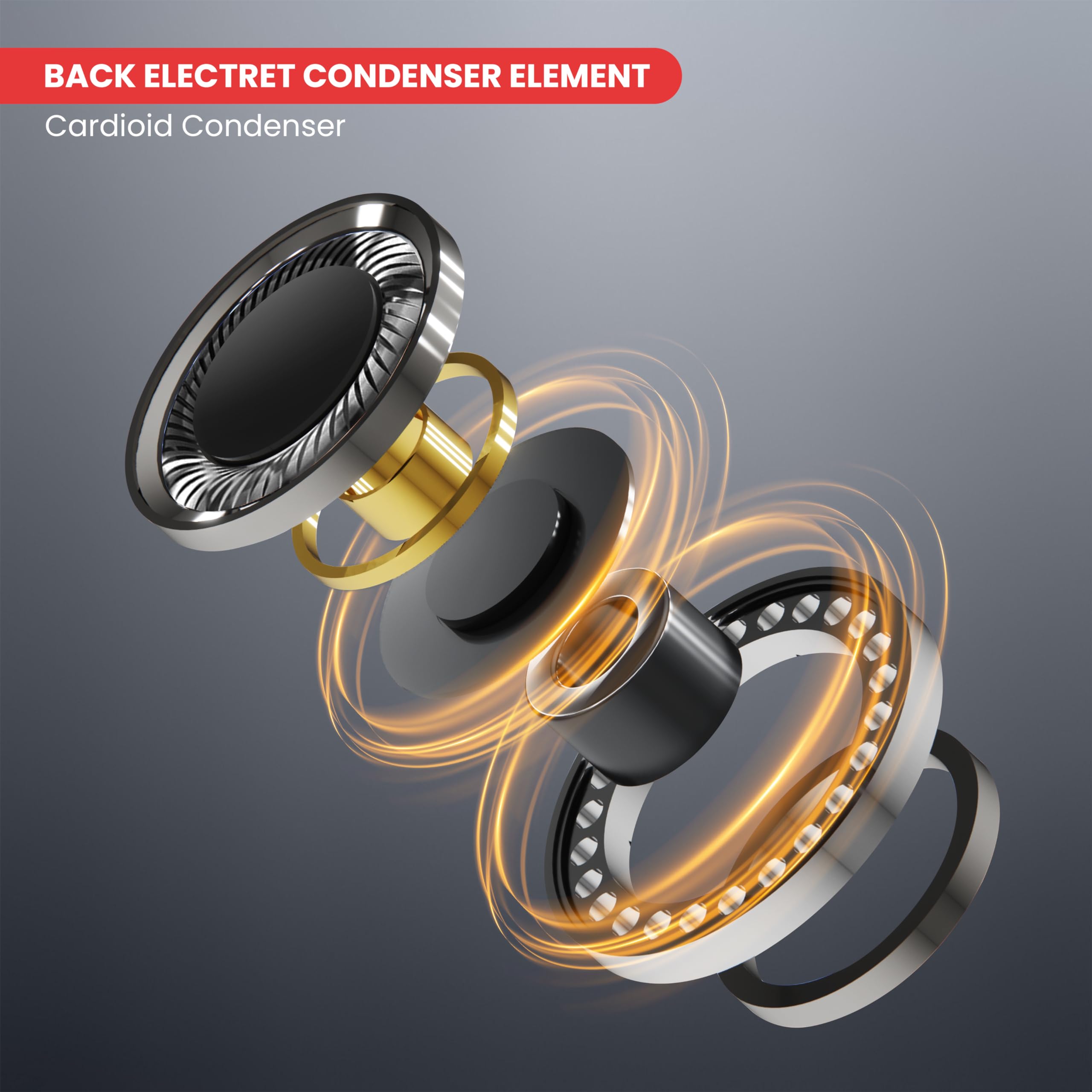 Professional Double Over Ear Headset with Cardioid Condenser Microphone - Pyle Pro PLM31 (Black) - Includes 3.5mm/1/4