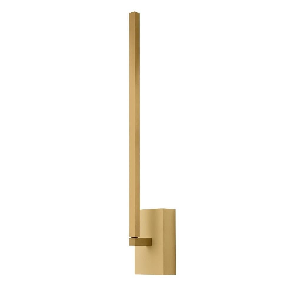 Kuzco Lighting Pandora - 15W LED Wall Sconce Light Fixture - 21 Inch Height & 4.63 Inch Width - Gold Finish - Perfect for Bedroom, Hallway & Living Room Wall Lighting