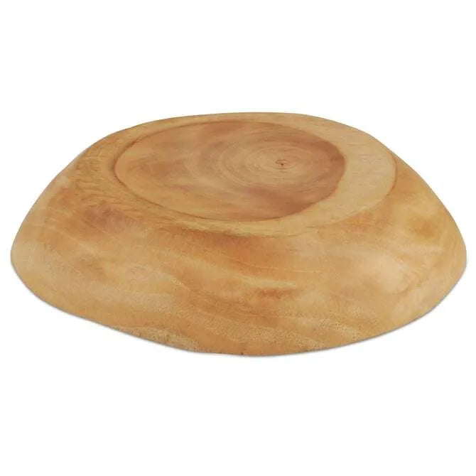 Natural Mango Wood Serving Plate - Handcrafted Eco-Friendly Dinnerware for Cheese, Charcuterie & Desserts - Perfect for Parties, Weddings & Home Decor