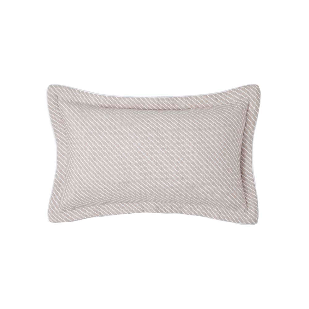Harlow Linen Decorator Filled Cushion - Premium Decorative Throw Pillow for Sofa, Bed & Home Decor - Soft & Stylish Accent Pillow for Living Room, Bedroom & Nursery