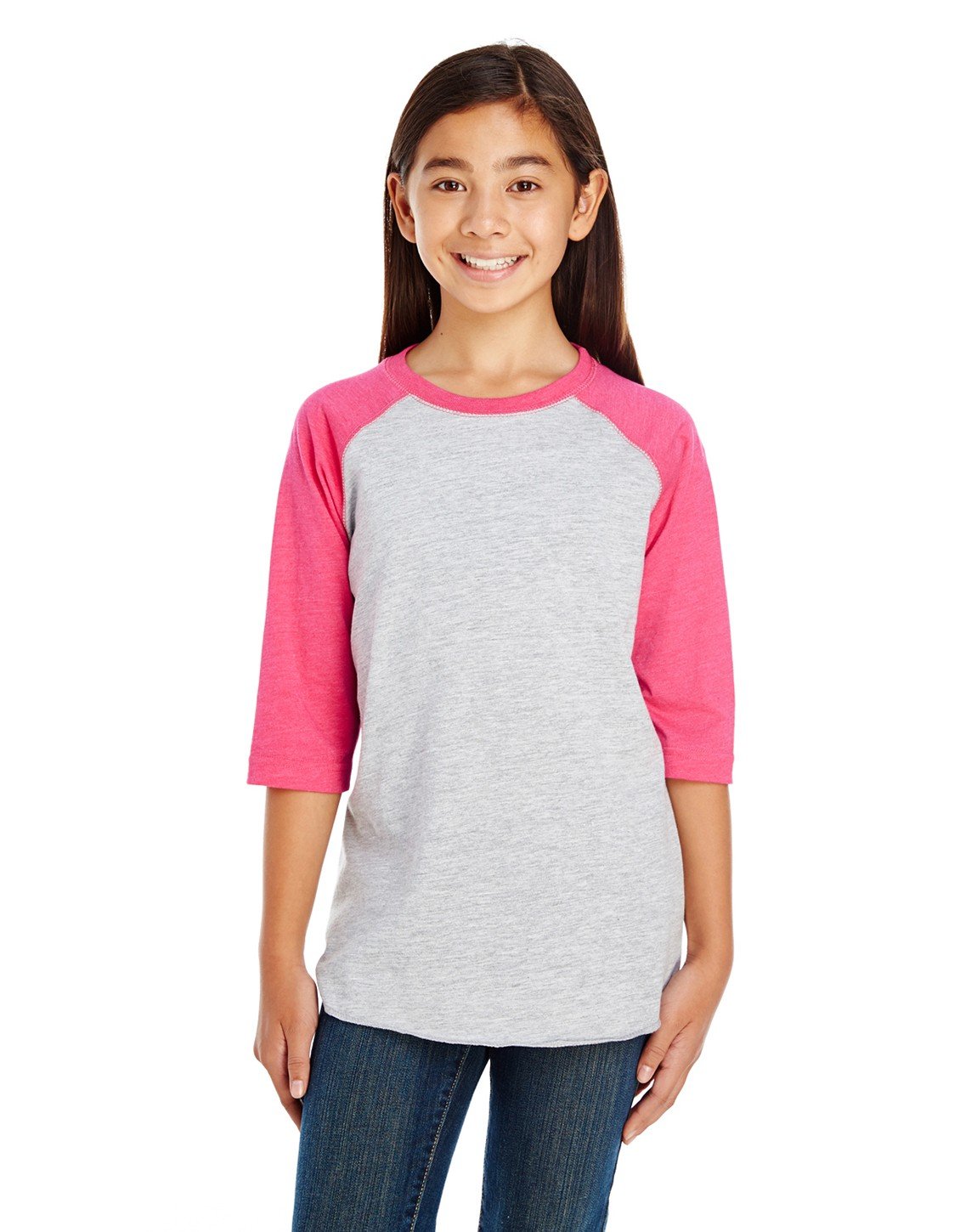 Autism Awareness Puzzle Print Raglan Shirt for Kids - Soft Jersey Tee with Autism Ribbon Design - Perfect Gift for Autism Acceptance Month & Support Events