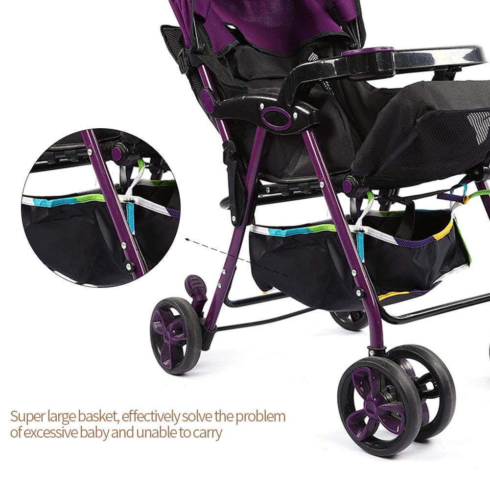 GLOGLOW Baby Stroller Storage Basket - Durable Oxford Fabric Under Seat Organizer for Shopping & Baby Essentials | Perfect for Diapers, Toys & Groceries on Stroller Walks