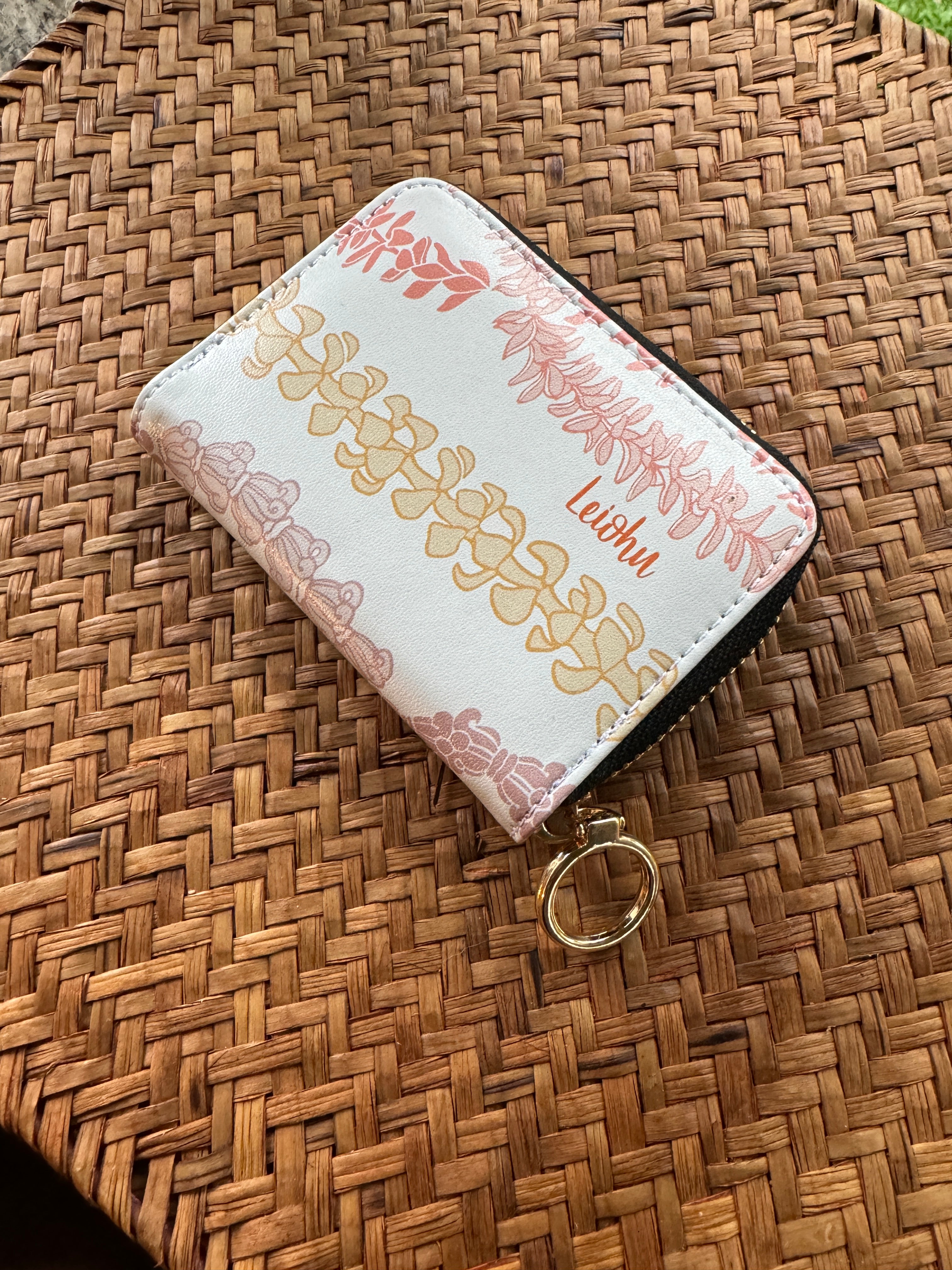 Forever Lei Mini Wallet for Women - Slim RFID Blocking Credit Card Holder with Zipper Pocket | Perfect for Travel, Shopping & Everyday Use