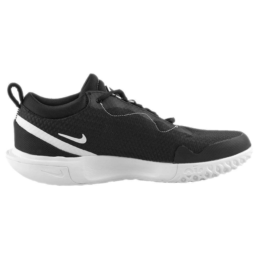 Nike Men's Court Zoom Pro Basketball Shoes - Black/White - High-Performance Indoor & Outdoor Court Sneakers for Training and Games