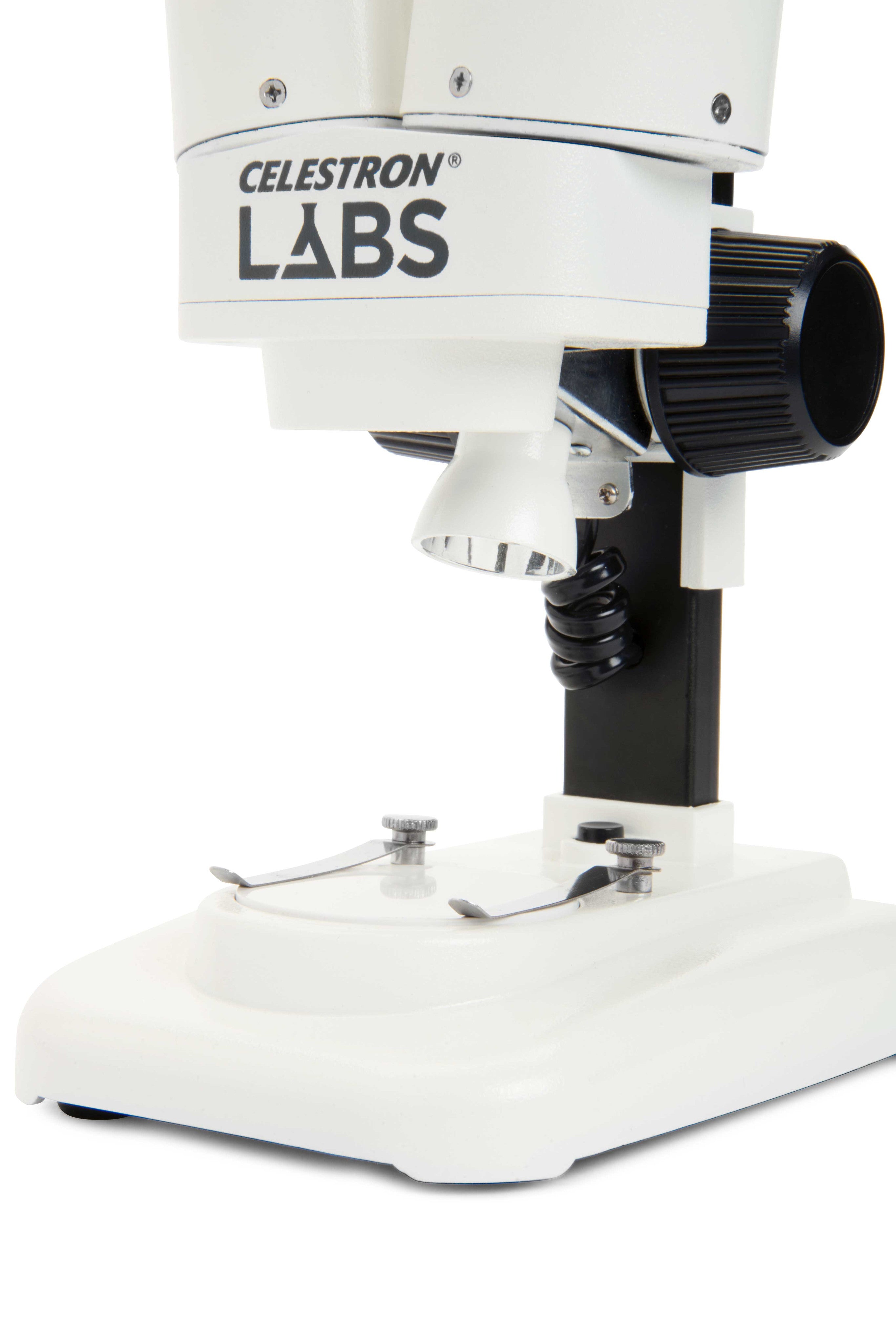 Celestron Labs S20 Stereo Microscope - 20x Magnification for Coin Collecting, Jewelry Inspection & Science Education | High-Quality Optical Glass Lenses