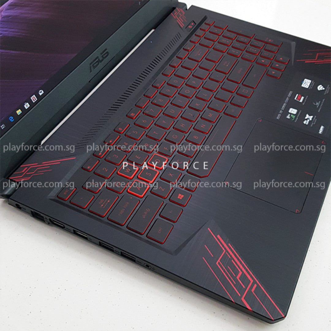 ASUS FX504 Gaming Laptop - Intel Core i7-8750H, NVIDIA GTX 1050Ti 8GB, 1TB HDD + 128GB SSD, 15.6