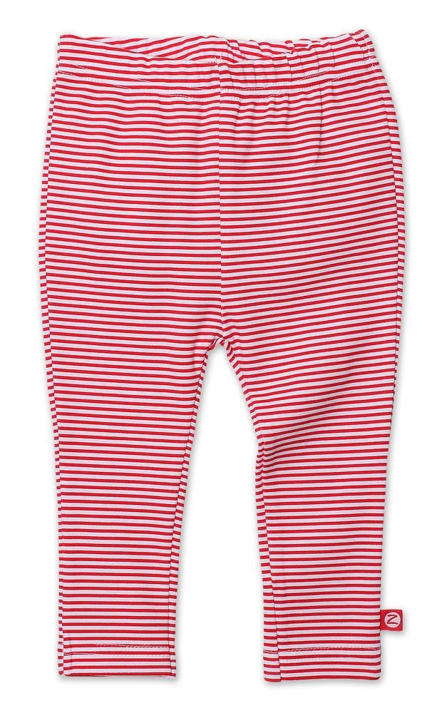 Zutano Candy Stripe Skinny Legging for Baby Girls - Soft Cotton Stretch Pants with Fun Stripes - Perfect for Playtime, Daycare & Family Outfits