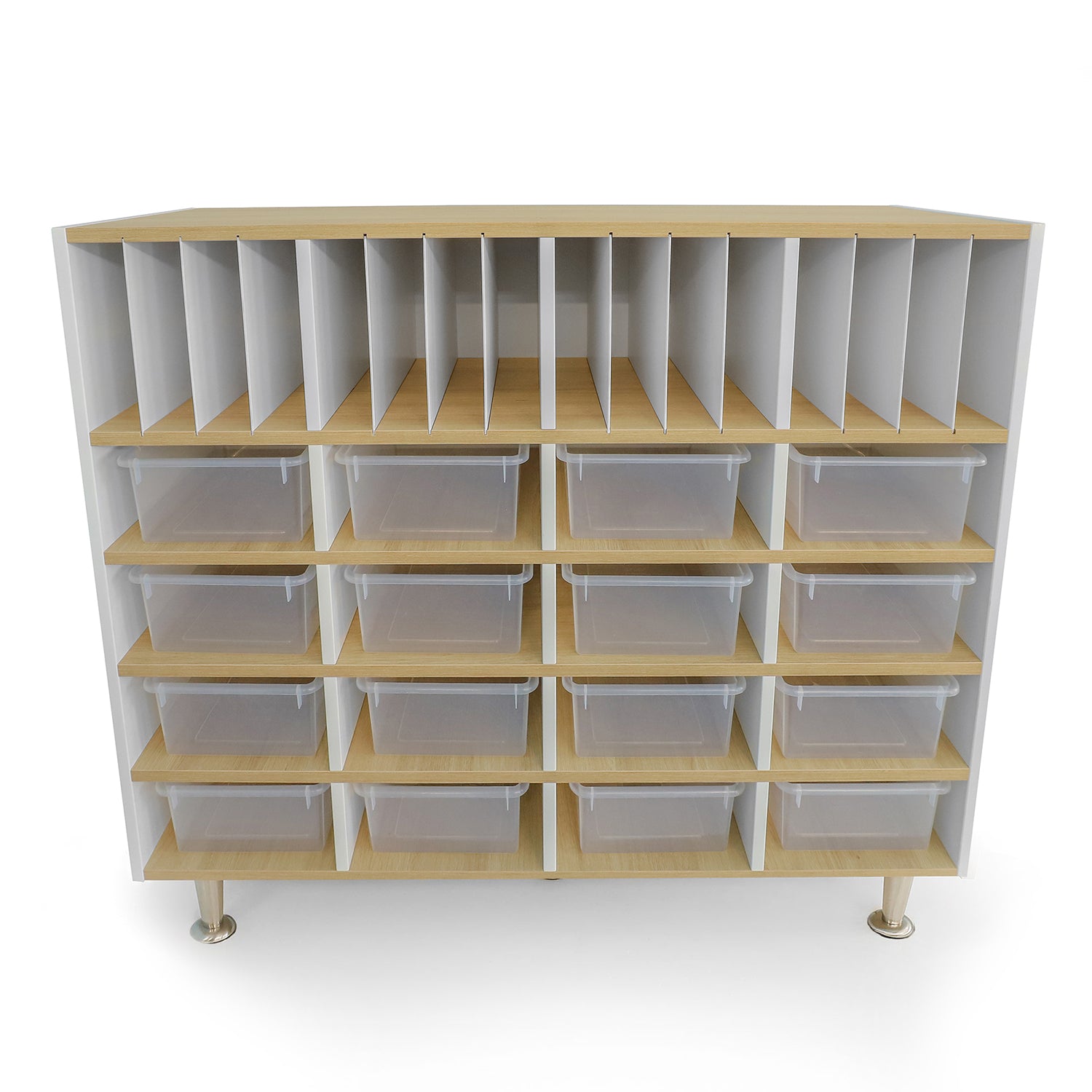 Elevated™ Classroom Organizer WB1955 - Premium Teacher Desk Organizer with Storage Compartments for School Supplies, Whiteboard Markers, and Stationery - Perfect for Teachers, Homeschooling, and Office Organization