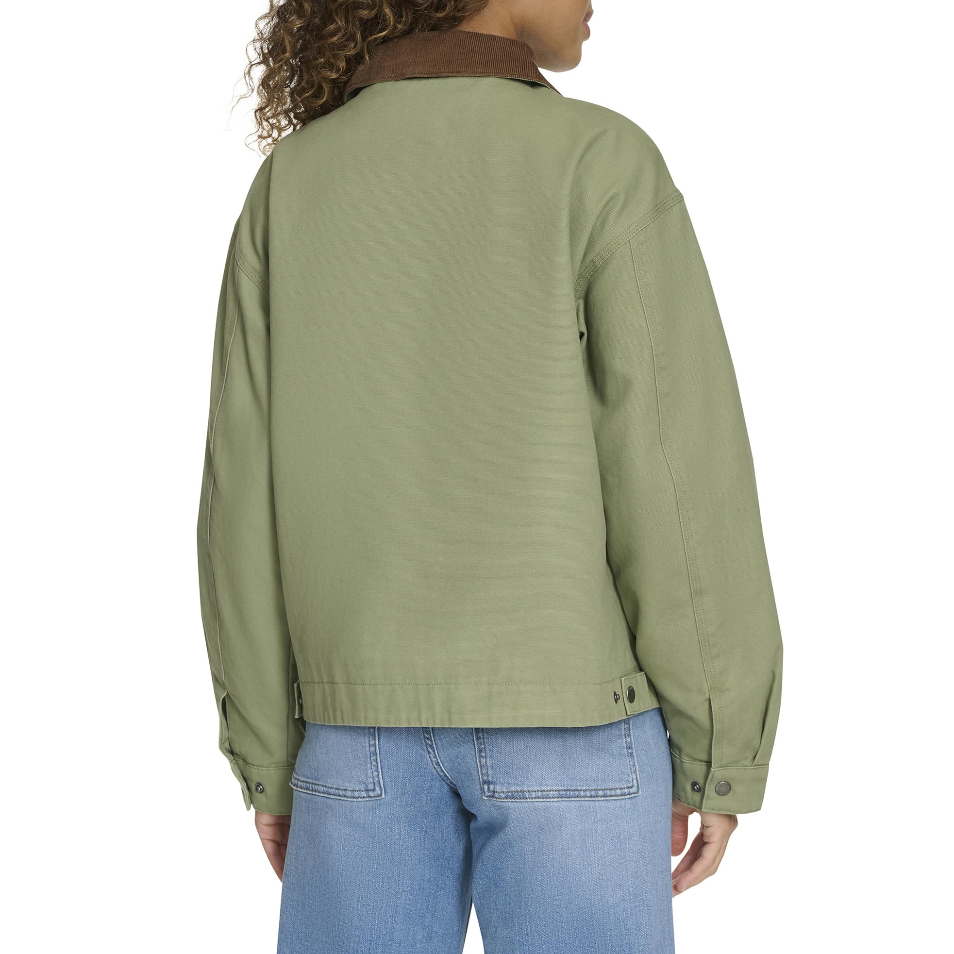 Levi's Women's Utility Jacket - Stylish & Durable Denim Jacket for Everyday Wear | Perfect for Casual Outfits, Outdoor Adventures & Layering in Fall & Spring