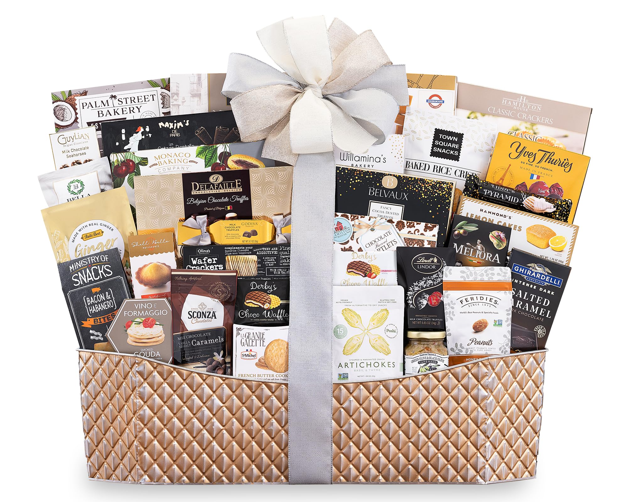 Premium Wine Country Gift Baskets - VIP Gourmet Gift Basket with Fine Cheese & Charcuterie - Perfect for Corporate Gifts, Holidays & Special Occasions
