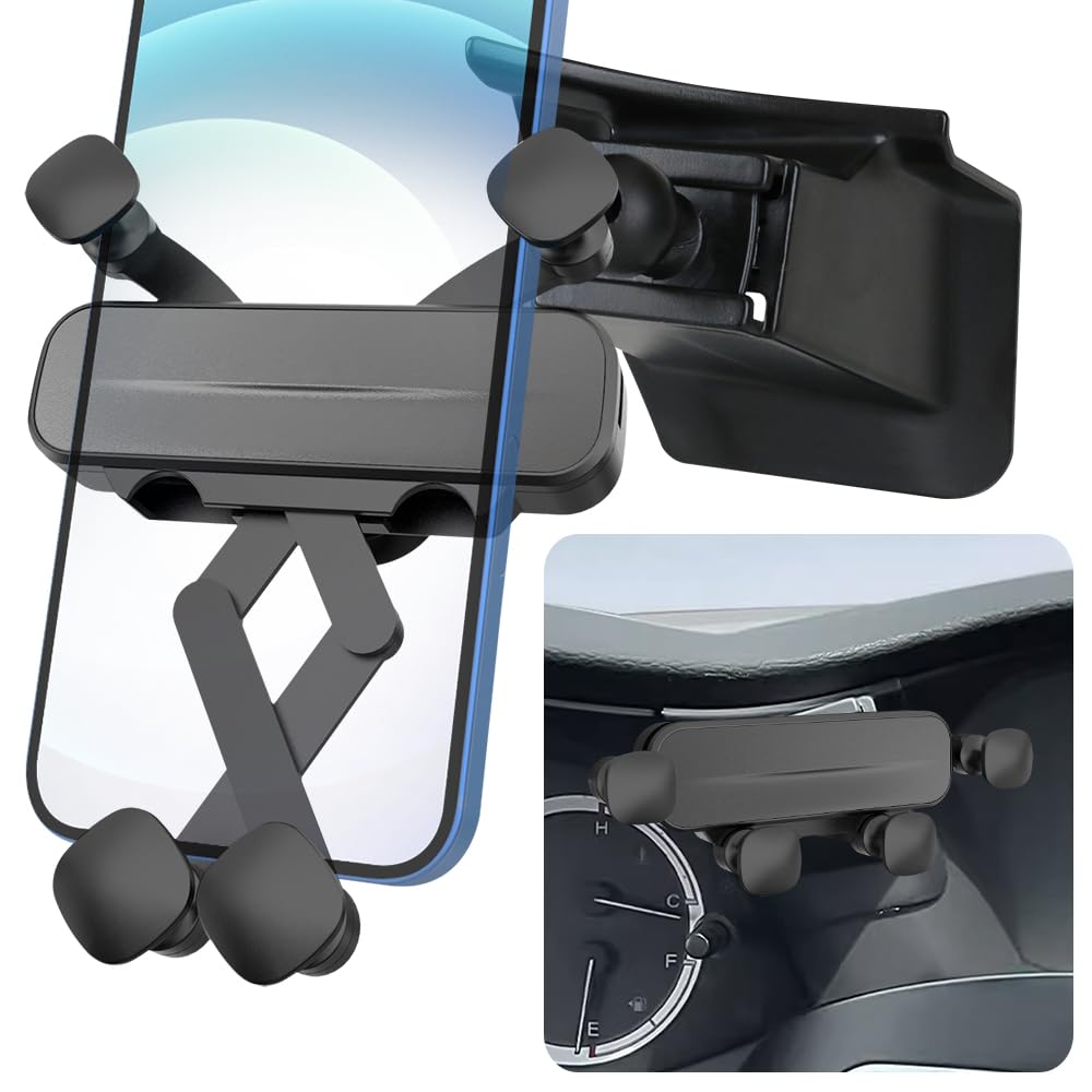 Best Car Phone Holder Mount for Honda Accord 2013-2017 (9th & 9.5th Gen) - Universal Smartphone Cradle for Sedan & Coupe - Secure Hands-Free Driving Accessory - Perfect for GPS Navigation & Road Trips