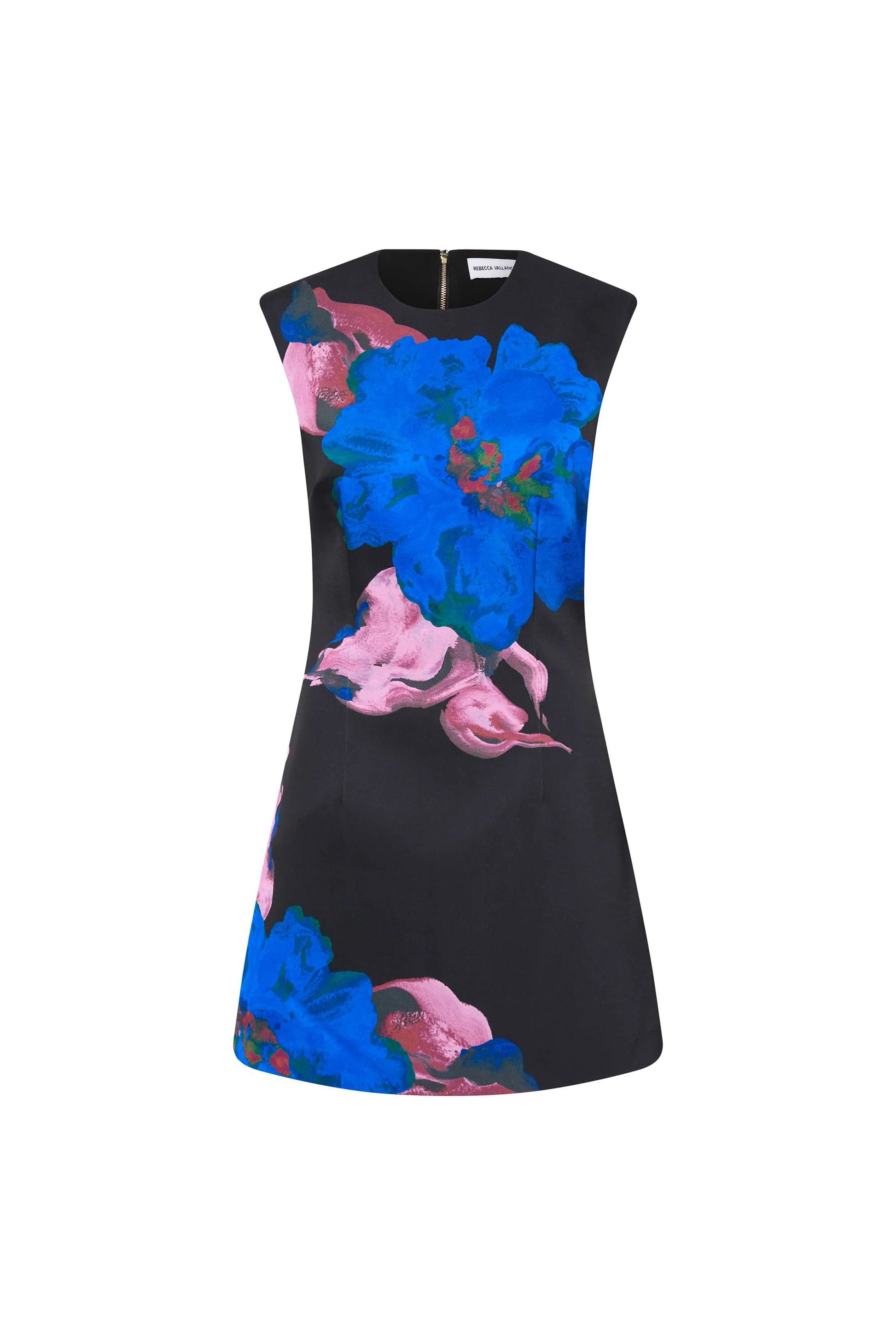 Acid Bloom Mini Dress - Floral Print Party Dress for Women | Perfect for Night Out, Club Wear & Summer Fashion