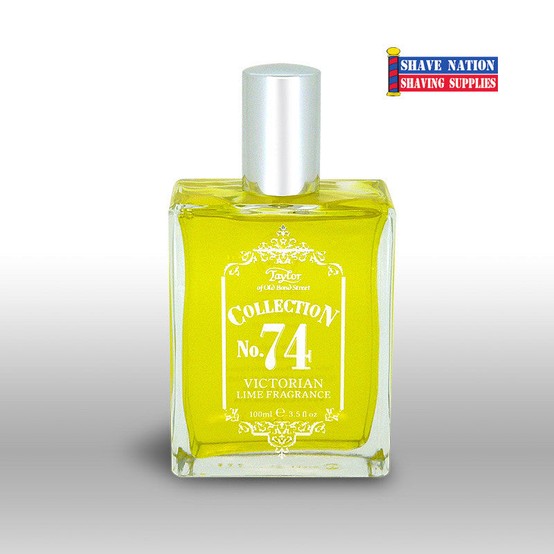 Taylor of Old Bond Street No 74 Victorian Lime Cologne for Men - Classic British Fragrance for Daily Wear & Special Occasions