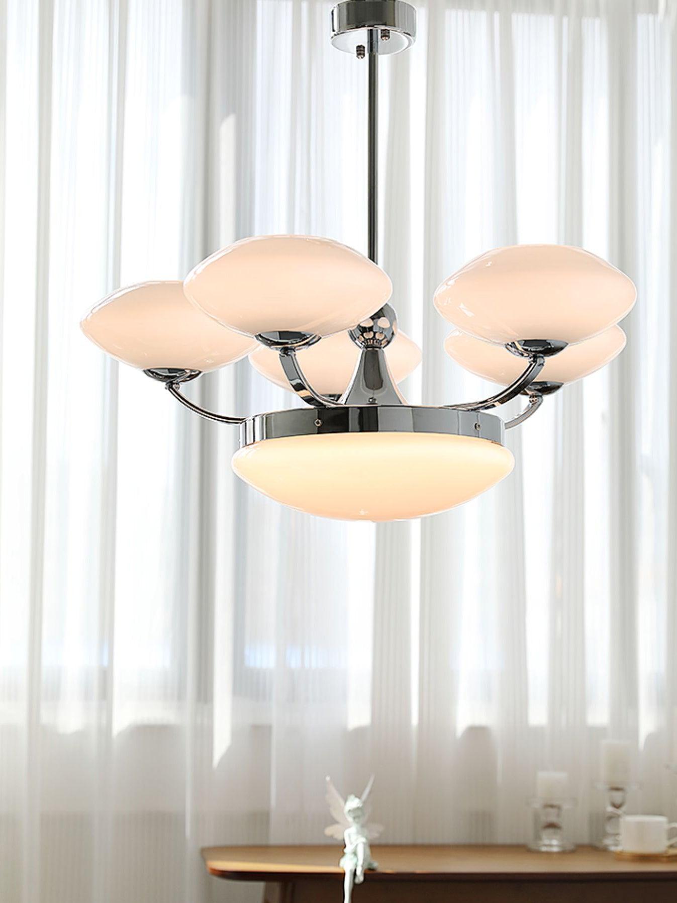 Keston Crystal Chandelier - Elegant Modern Ceiling Light Fixture for Dining Room, Living Room & Bedroom | Perfect for Home Decor & Wedding Venues