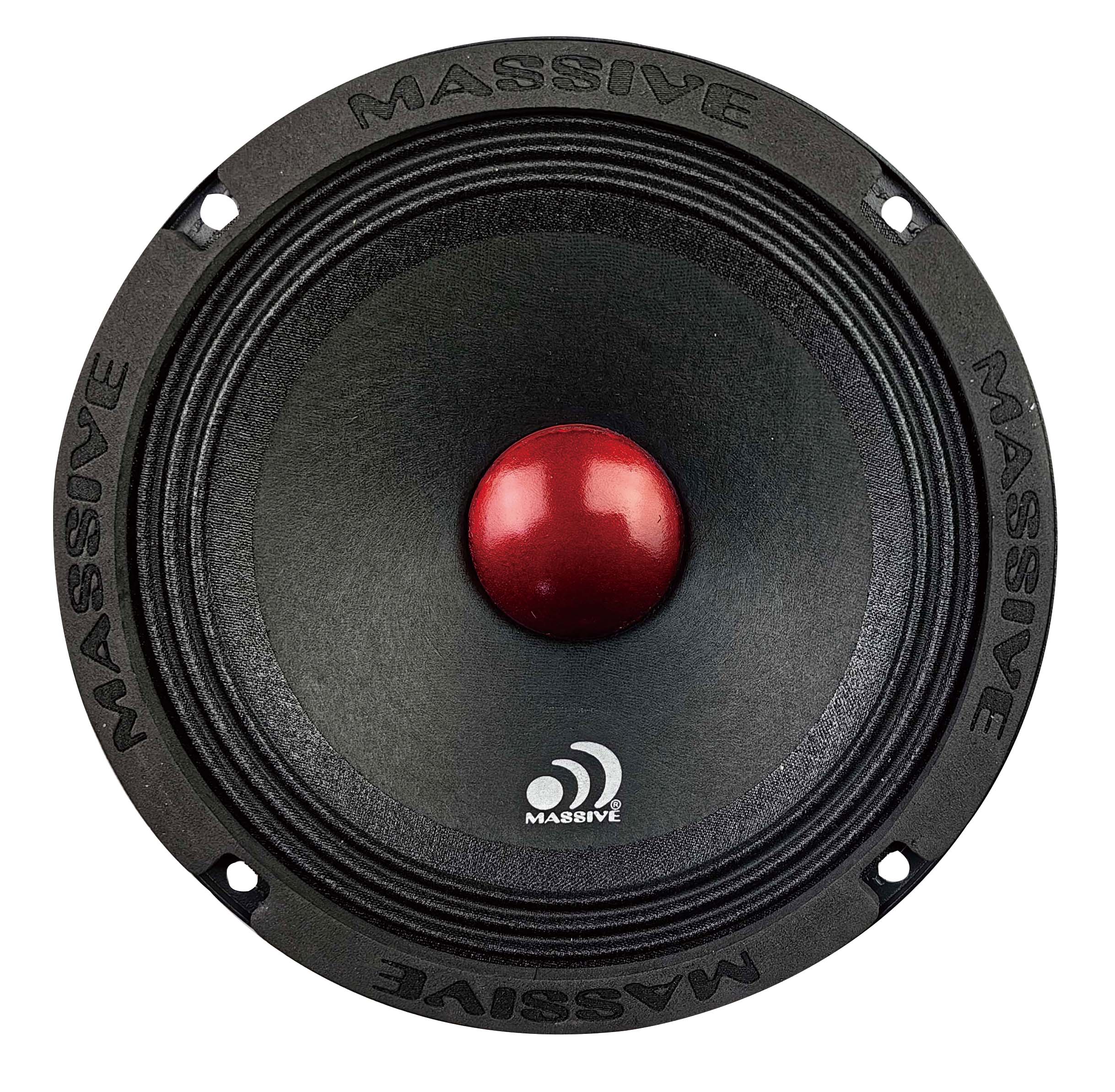 MM6A 6.5 Inch 160 Watt 4 Ohm Mid Range Mid Bass Speaker for Car Audio & Home Theater Systems