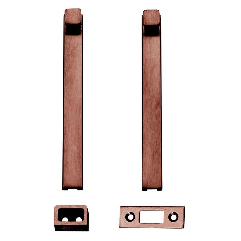 Ives SB1630 8 TB US10B 8 Steel Surface Bolt - Oil Rubbed Bronze Mortise & Universal Strikes - Heavy Duty Door Hardware for Home Security & Commercial Use