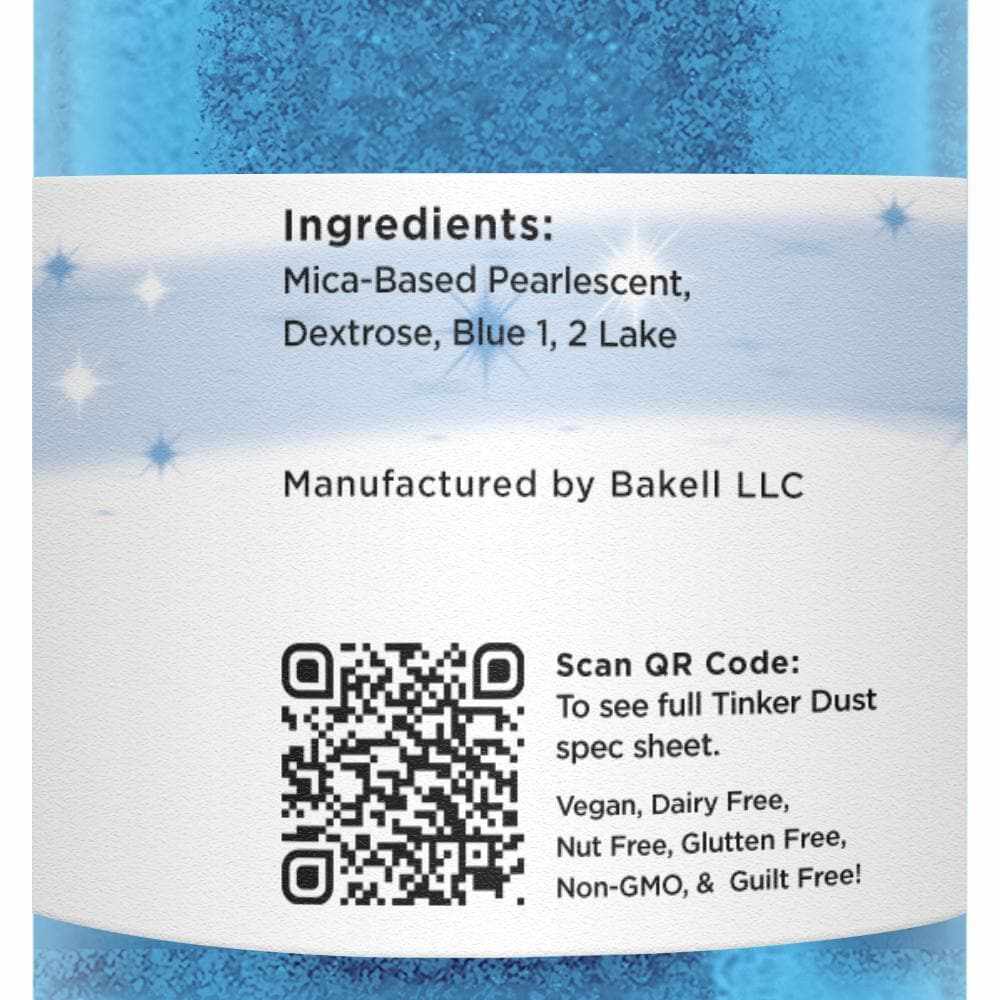 Christmas Tinker Dust Combo Pack B - 12 Piece Set with 50 Gram Jars for Holiday Crafts, DIY Slime Making, and Festive Decorations
