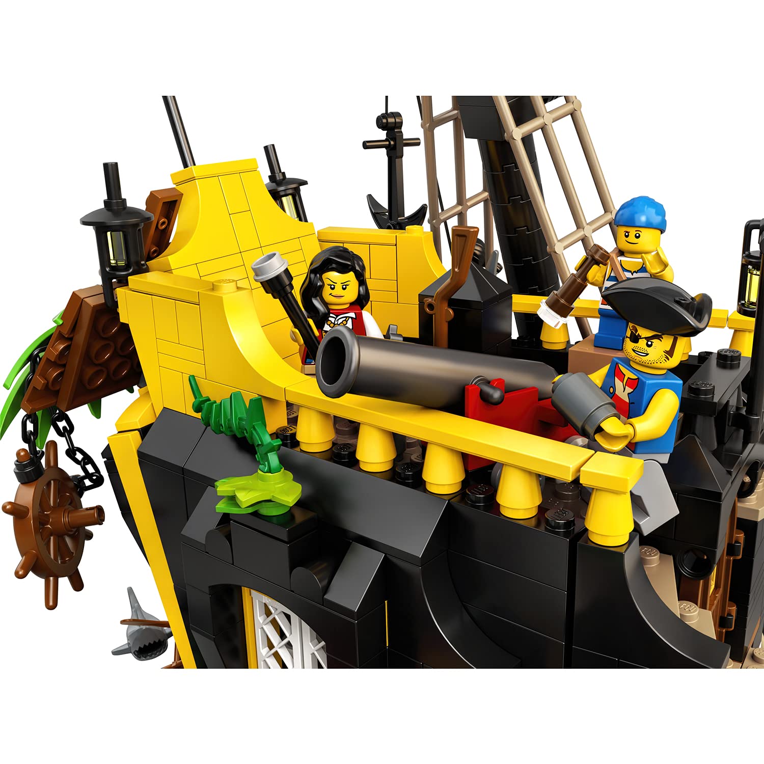 LEGO Ideas Pirates of Barracuda Bay 21322 Building Kit - 2,545 Piece Pirate Shipwreck Model with Action Figures for Play & Display - Perfect Birthday Gift for Kids & Collectors - Build & Display Pirate Adventures at Home