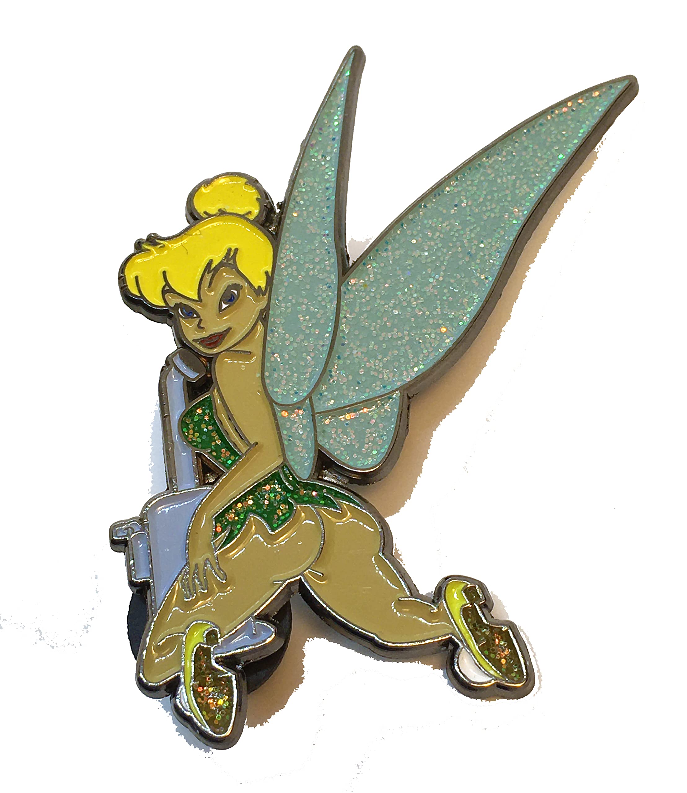 Vintage Psychedelic LSD Trippy Fairy Pixie Lapel Hat Pin - Hippie Deadhead Alloy Enamel Novelty Accessory for Music Festivals & Costume Parties