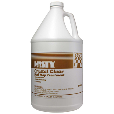 Crystal Clear Dust Mop Treatment - Long-Lasting Floor Cleaner for Hardwood & Tile - Perfect for Home, Office & Commercial Use