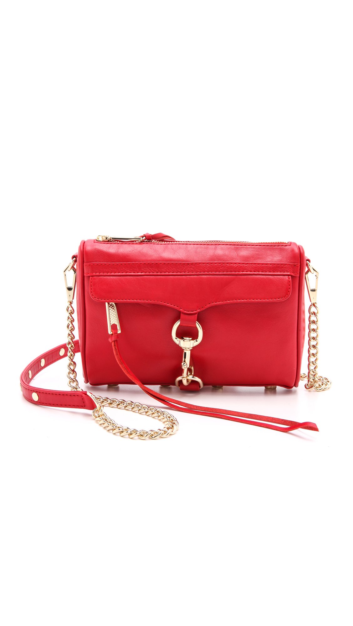 Rebecca Minkoff Mini MAC Convertible Crossbody Bag - Stylish Leather Shoulder Purse for Women | Perfect for Work, Travel & Everyday Use