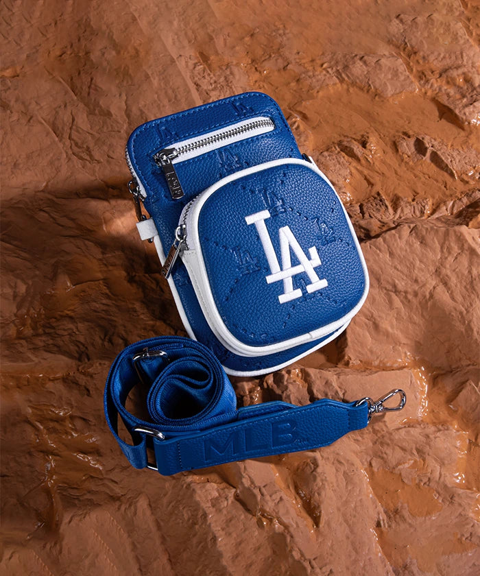 MLB Los Angeles Dodgers Mini Crossbody Bag for Women - Stylish Baseball Fan Accessory for Game Day, Travel & Casual Outings