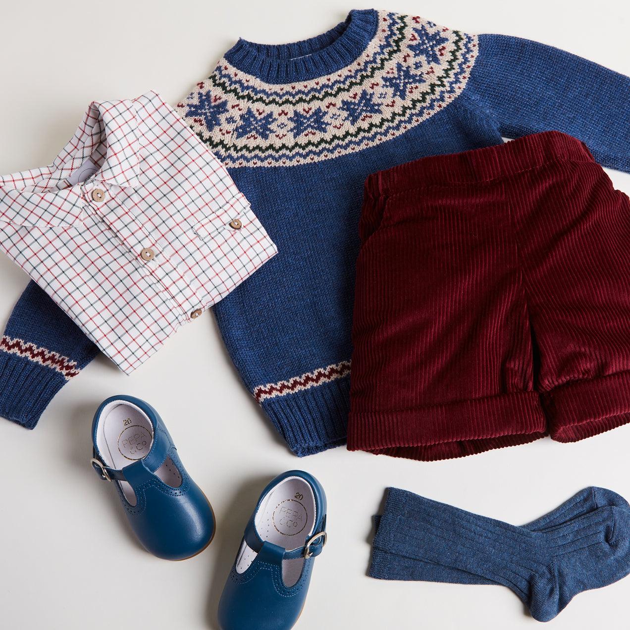 Baby Boy Outfit AW21 Collection - Trendy & Comfortable Winter Clothes for Toddlers - Perfect for Holidays, Family Photos & Playdates