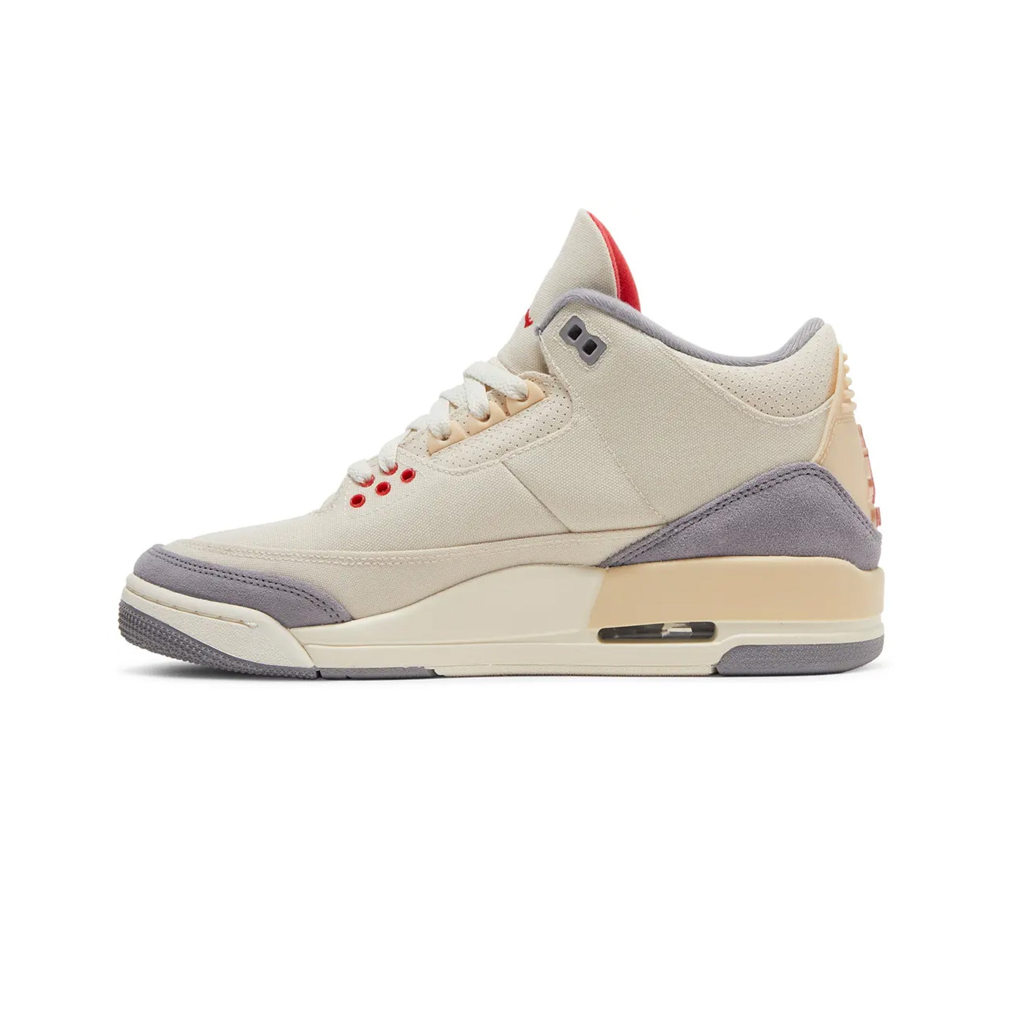 Air Jordan 3 Retro 'Muslin' (2022) - Men's Basketball Shoes - Comfortable Sneakers for Running & Streetwear Fashion - Perfect for Sports, Gym Workouts and Casual Outfits