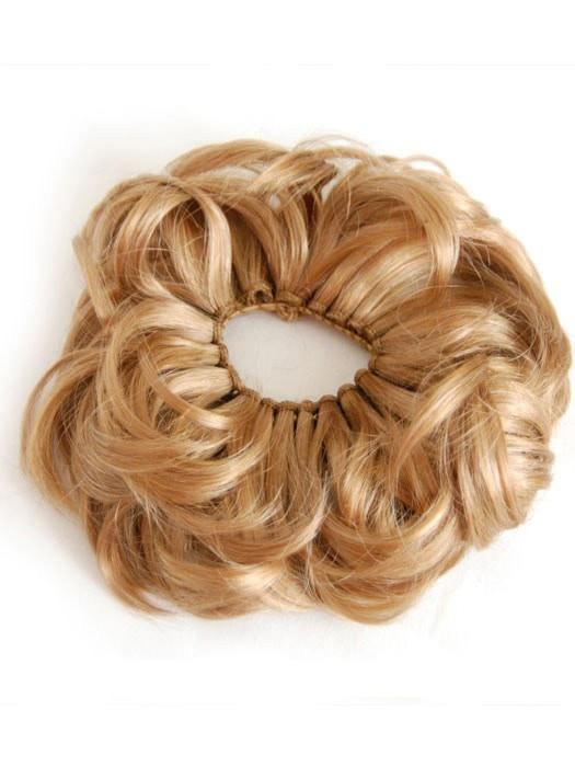 Fun Bun Synthetic Hair Wrap - Perfect for Women's Hairstyles, Quick & Easy Updos for Work, Parties & Everyday Wear