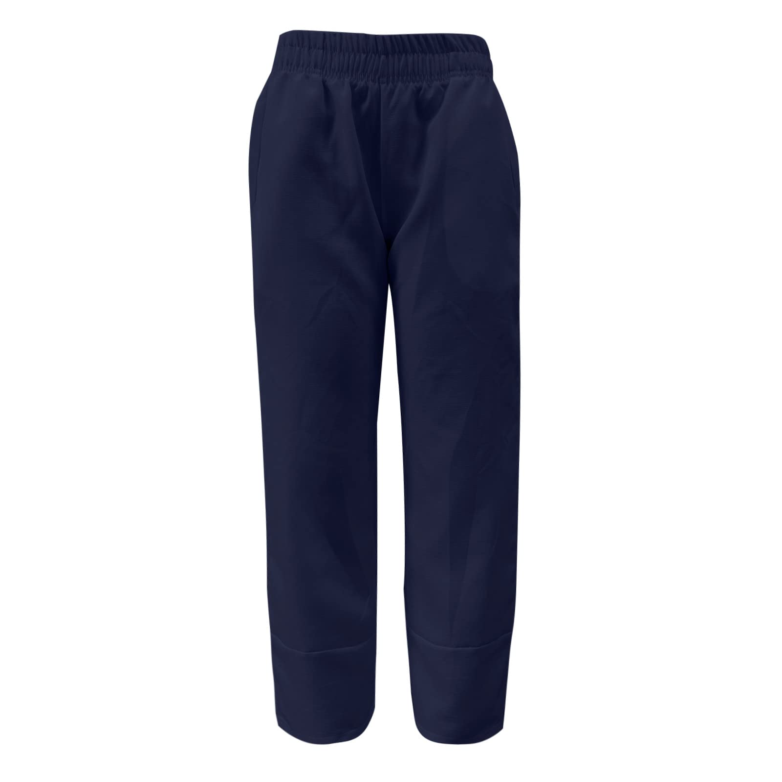 Women's High Waist Cargo Capri Pants with Pockets - Casual & Comfortable for Outdoor & Travel